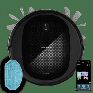 Aspiradores Robot Cecotec Conga 2 Cecotec Conga M20 — 7.000 Pa, navegação giroscópica e apenas 7,5 cm de altura